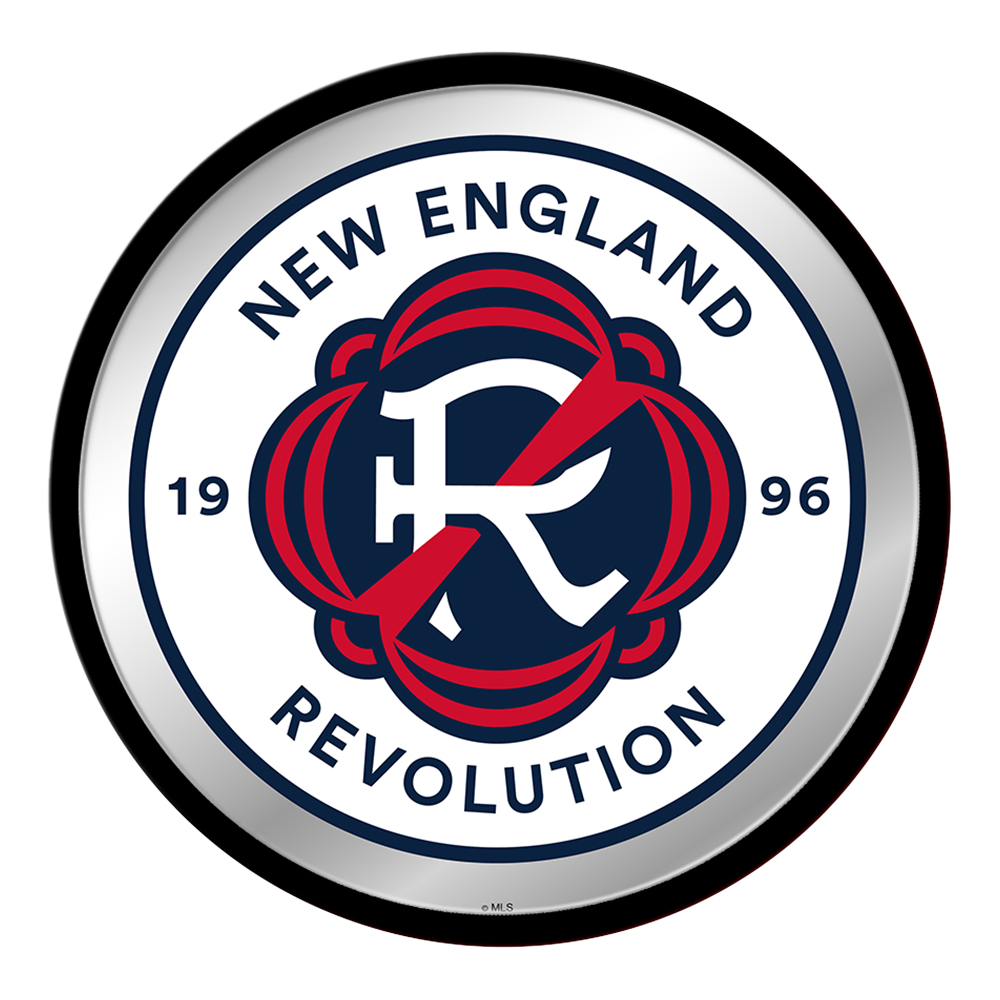 New England Revolution: Modern Disc Mirrored Wall Sign Halloween Decoration