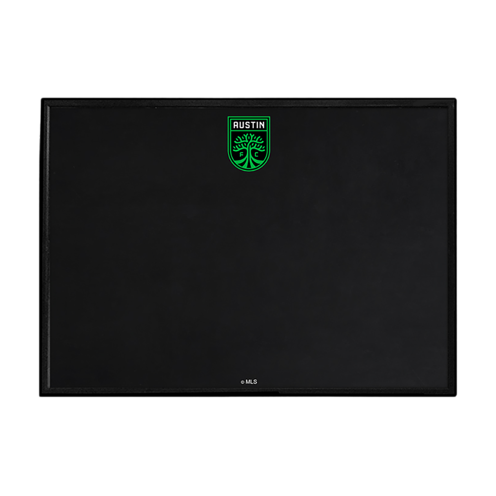 Austin F.C.: Framed Chalkboard Wall Sign Button Pot