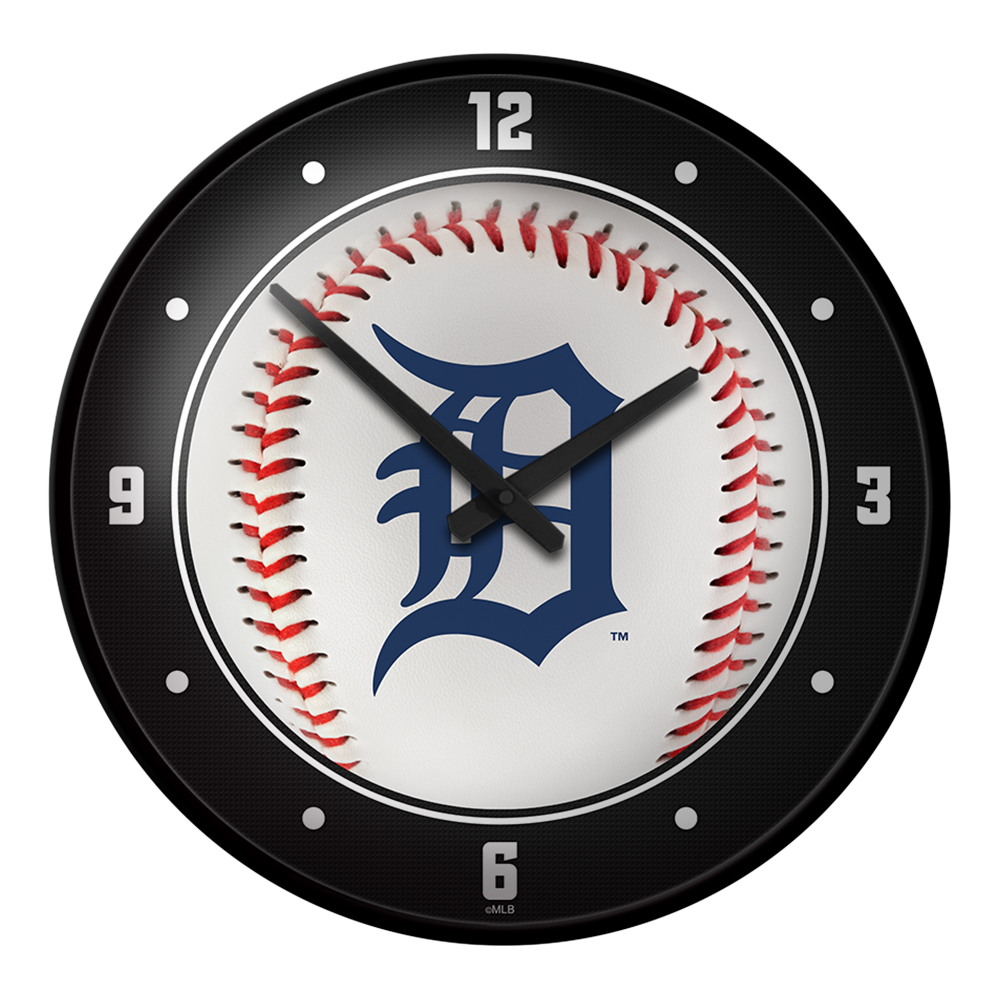 Detroit Tigers Baseball - Modern Disc Wall Clock  