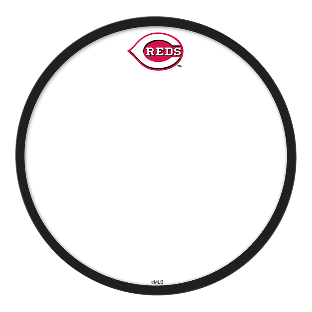 Cincinnati Reds Modern Disc Dry Erase Wall Sign  