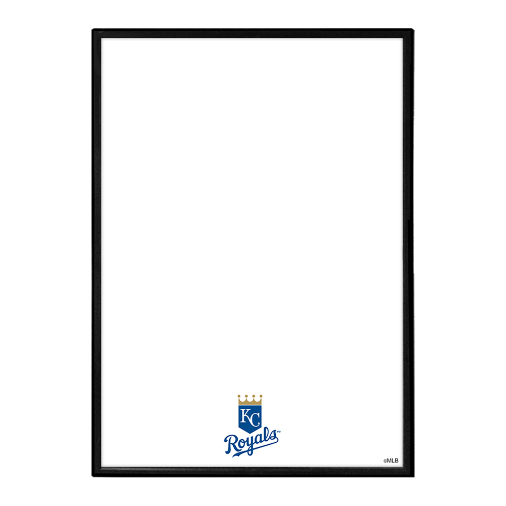 Kansas City Royals Framed Dry Erase Wall Sign  