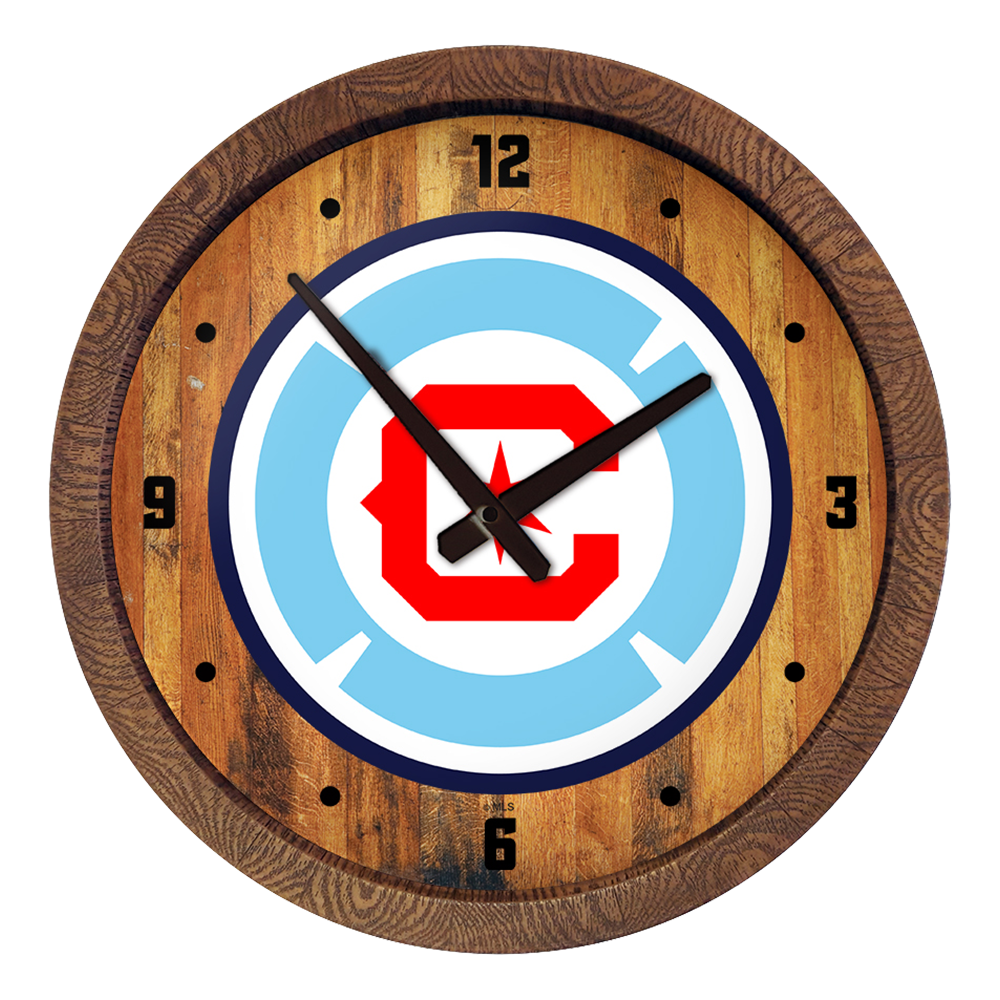 Chicago Fire: "Faux" Barrel Top Clock  