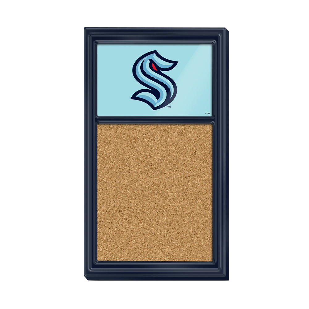 Seattle Kraken Cork Noteboard