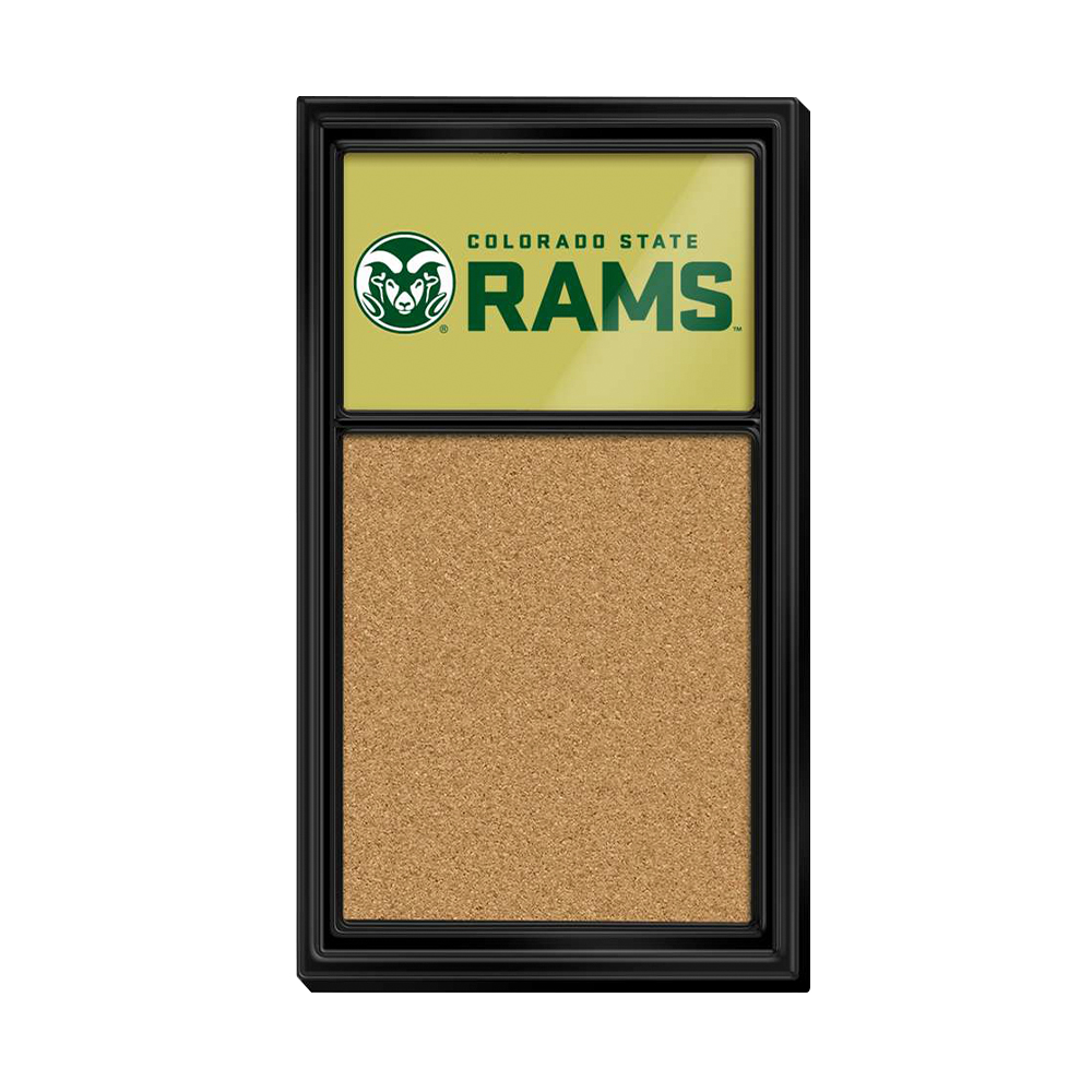 Colorado State Rams Cork Noteboard  