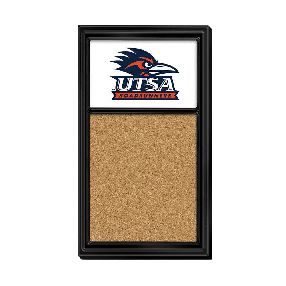 UTSA Roadrunners Cork Noteboard