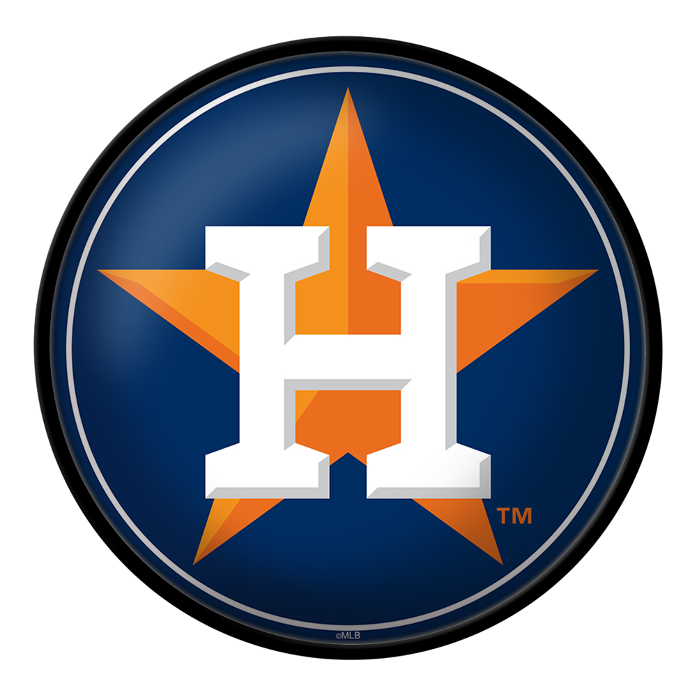 Houston Astros Logo - Modern Disc Wall Sign  