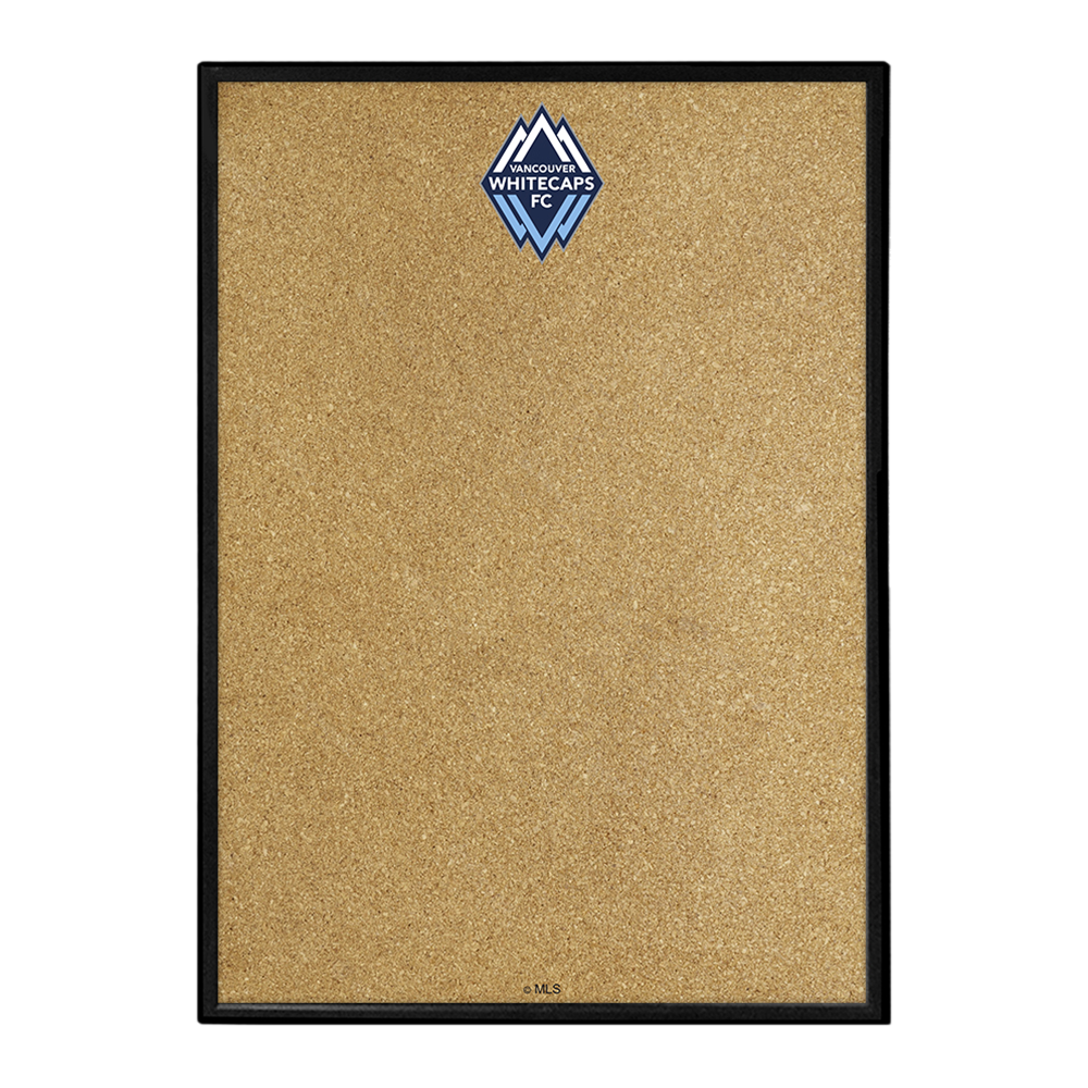 Vancouver Whitecaps FC: Framed Cork Board Wall Sign
