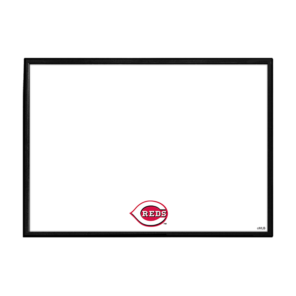 Cincinnati Reds Logo - Framed Dry Erase Wall Sign  
