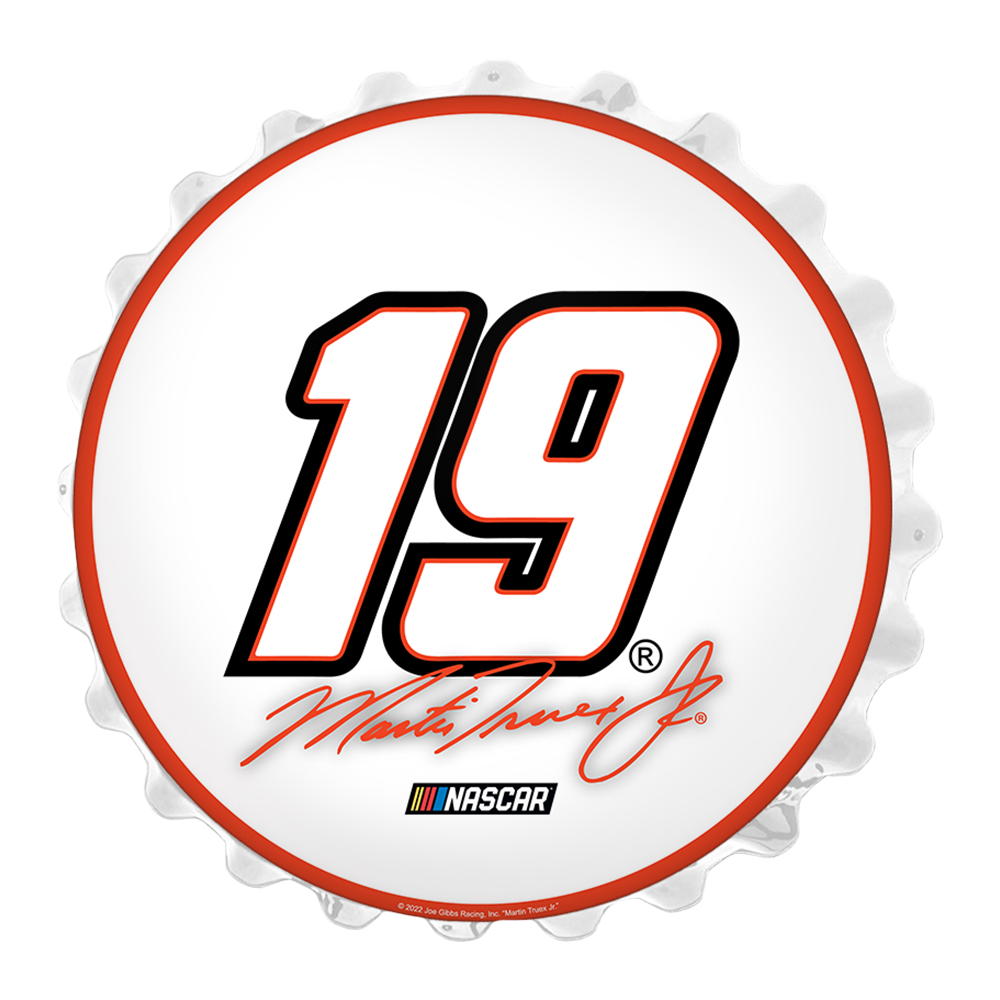 Martin Truex, Jr.: Bottle Cap Wall Light