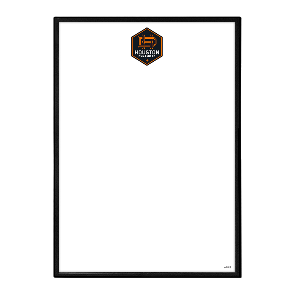 Houston Dynamo: Framed Dry Erase Wall Sign