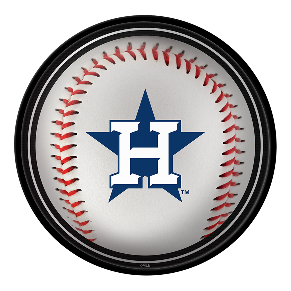 Houston Astros Baseball - Modern Disc Wall Sign  