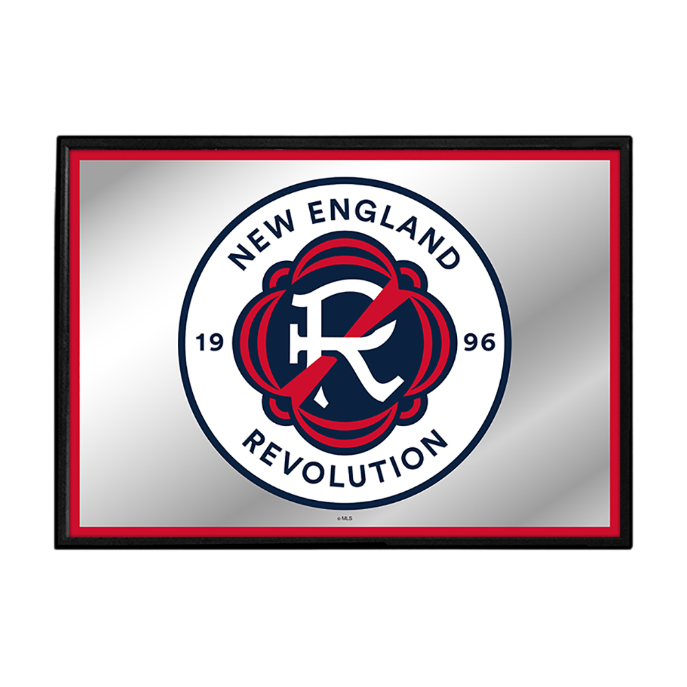 New England Revolution: Framed Mirrored Wall Sign Halloween Decoration