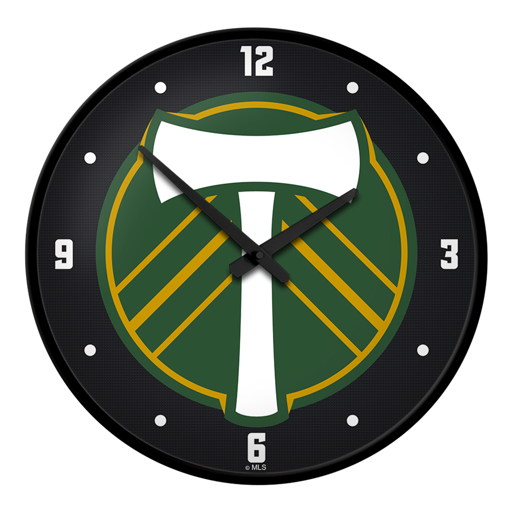 Portland Timbers: Modern Disc Wall Clock  