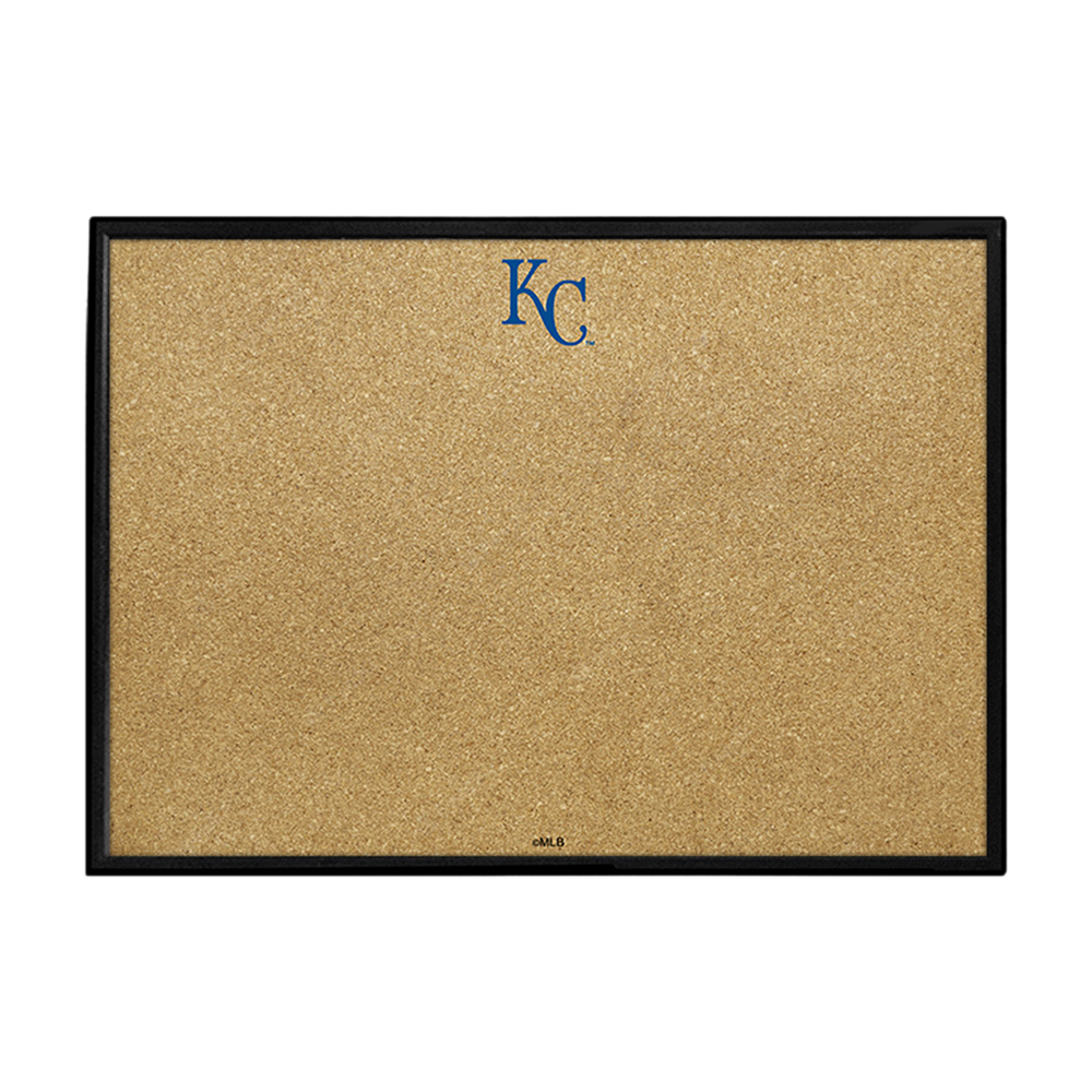 Kansas City Royals Logo - Framed Corkboard  