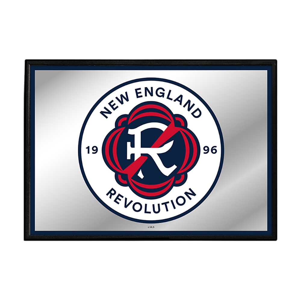 New England Revolution: Framed Mirrored Wall Sign Halloween Decoration