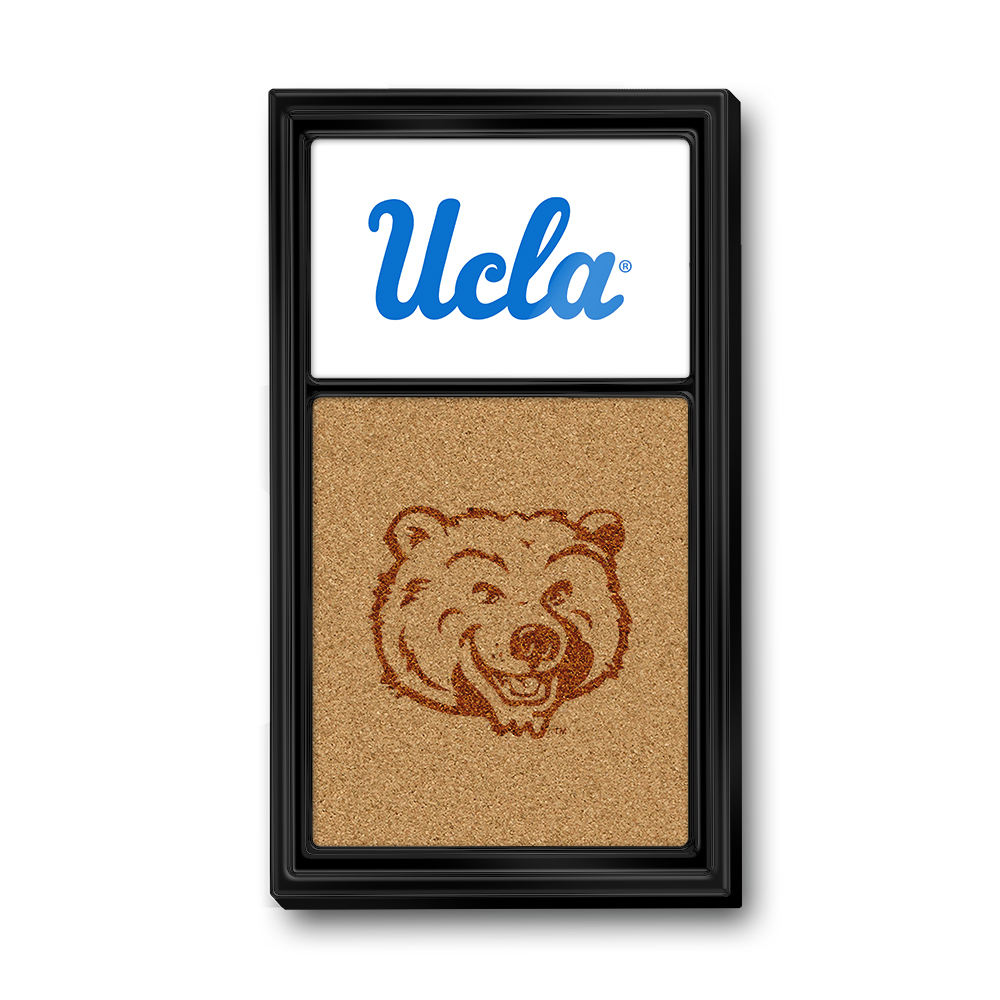 UCLA Bruins Dual Logo - Cork Note Board