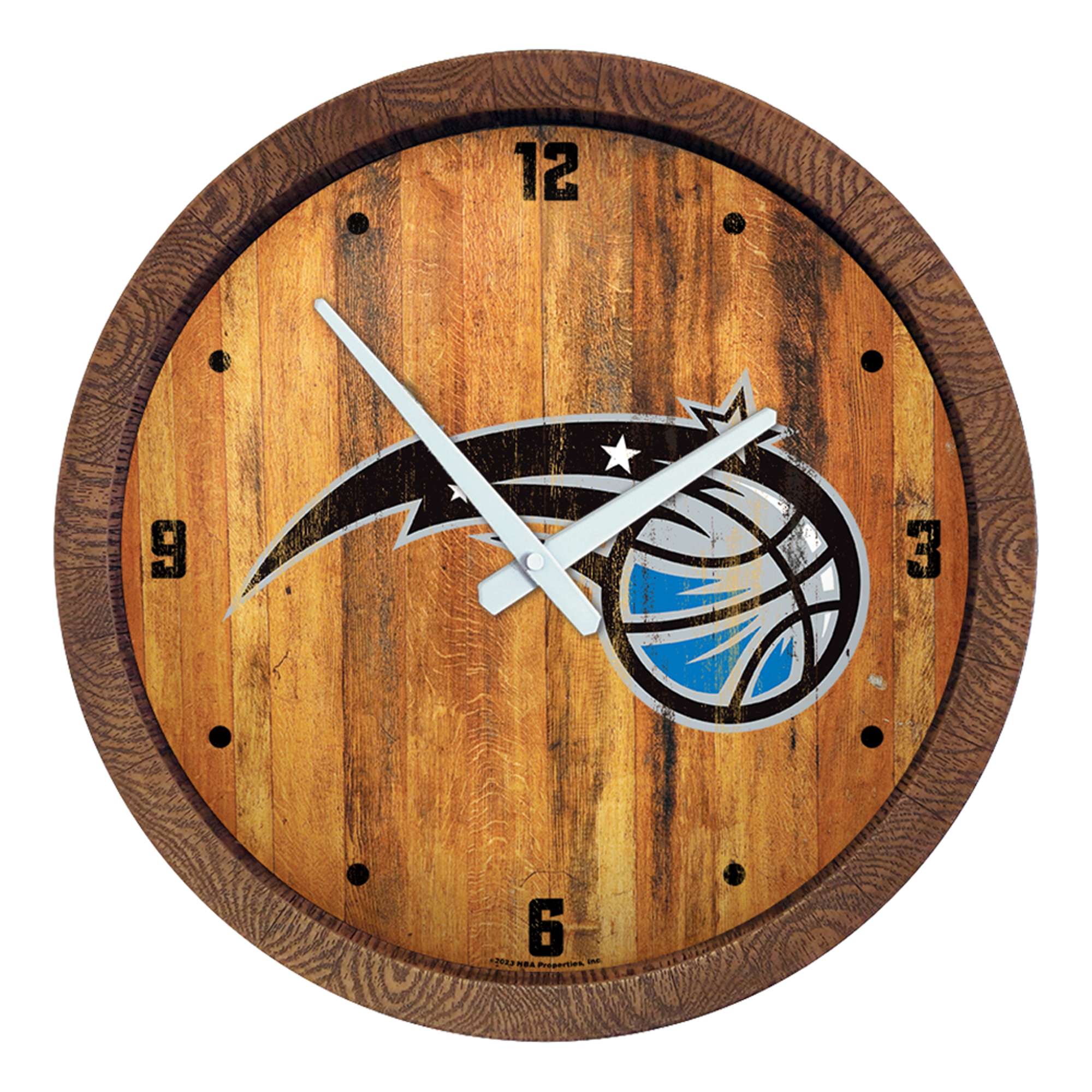 Orlando Magic: "Faux" Barrel Top Clock  