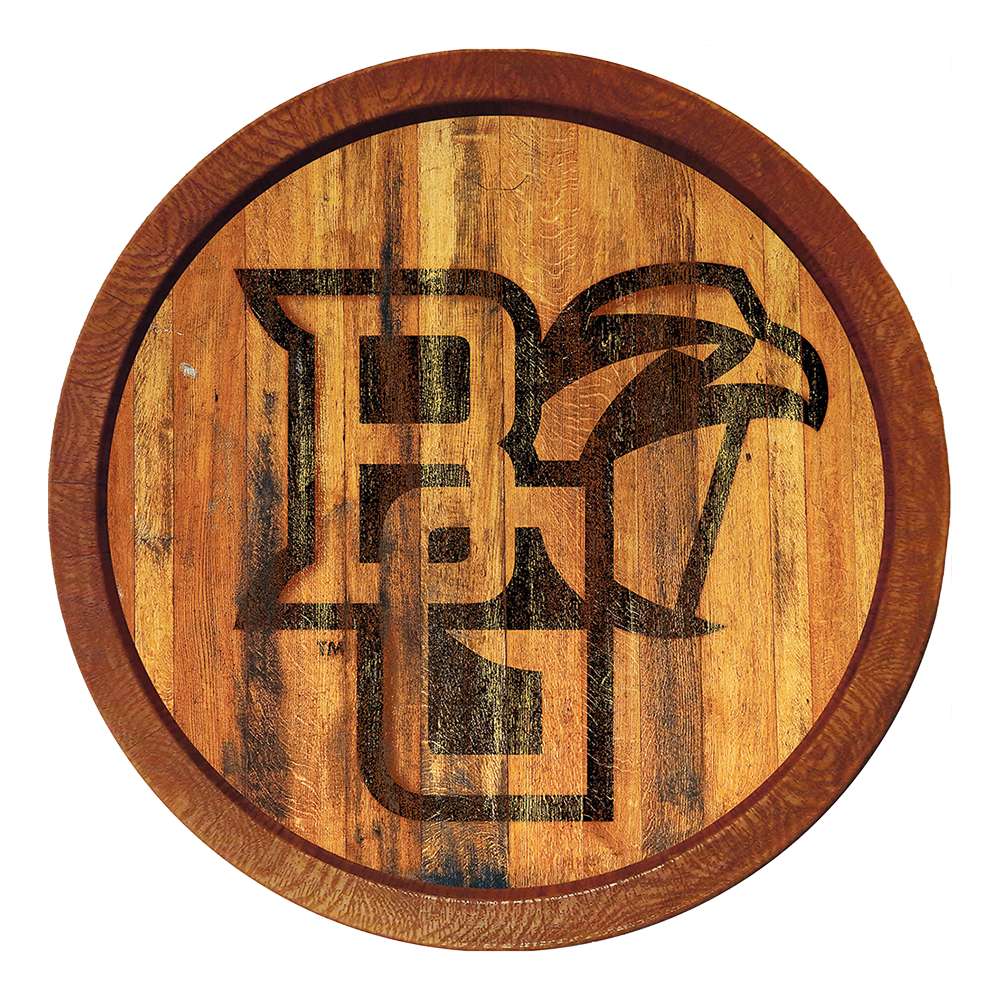 Bowling Green Falcons Branded "Faux" Barrel Top Sign  