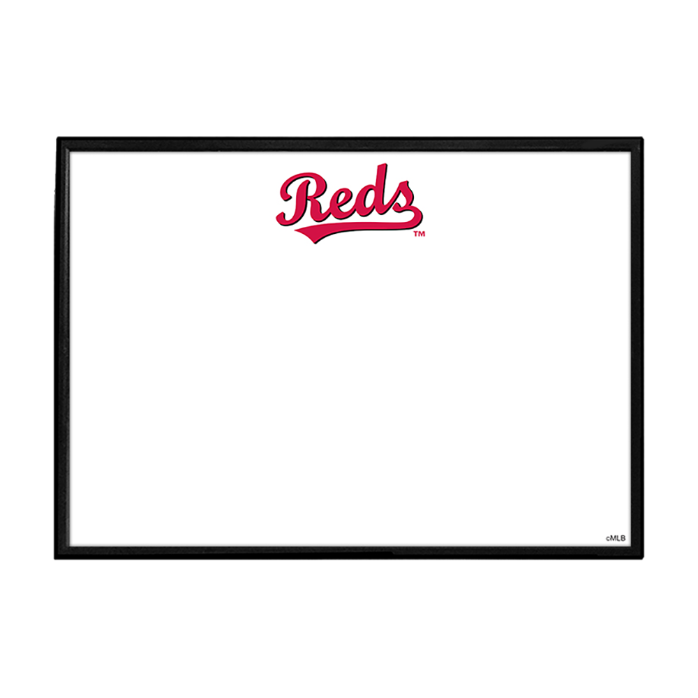 Cincinnati Reds Framed Dry Erase Wall Sign  