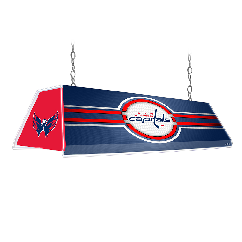Washington Capitals Edge Glow Pool Table Light  