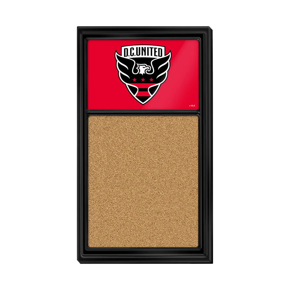 D.C. United: Cork Note Board