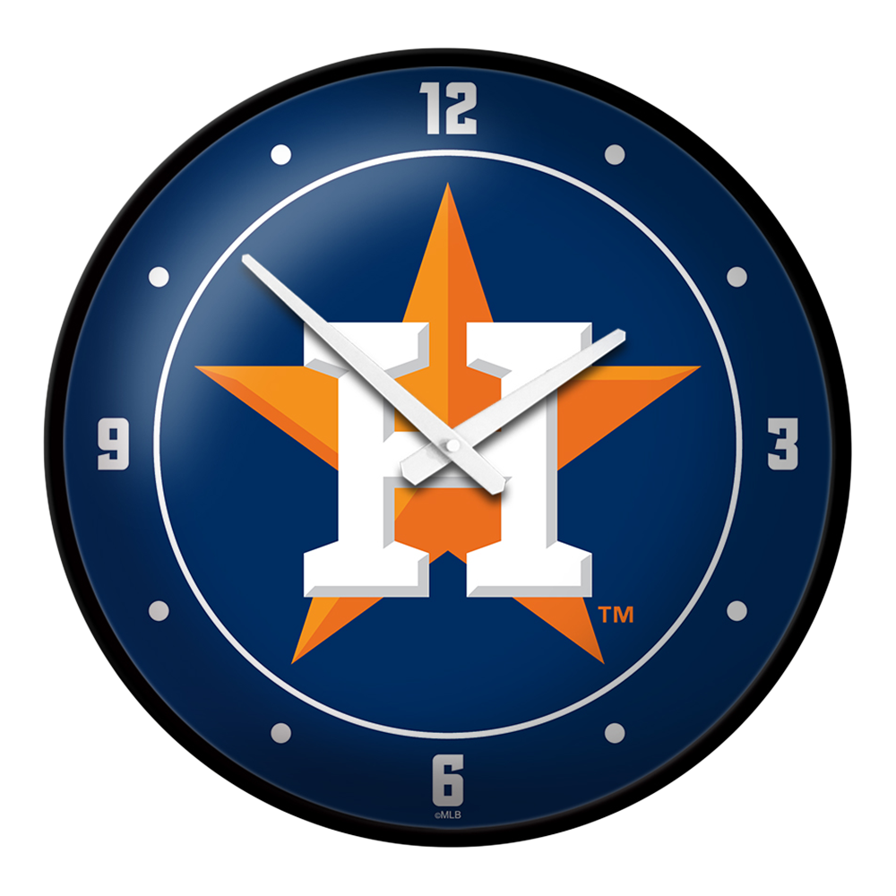 Houston Astros Logo - Modern Disc Wall Clock  