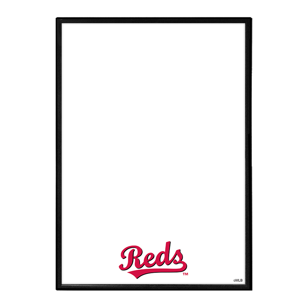 Cincinnati Reds Framed Dry Erase Wall Sign  