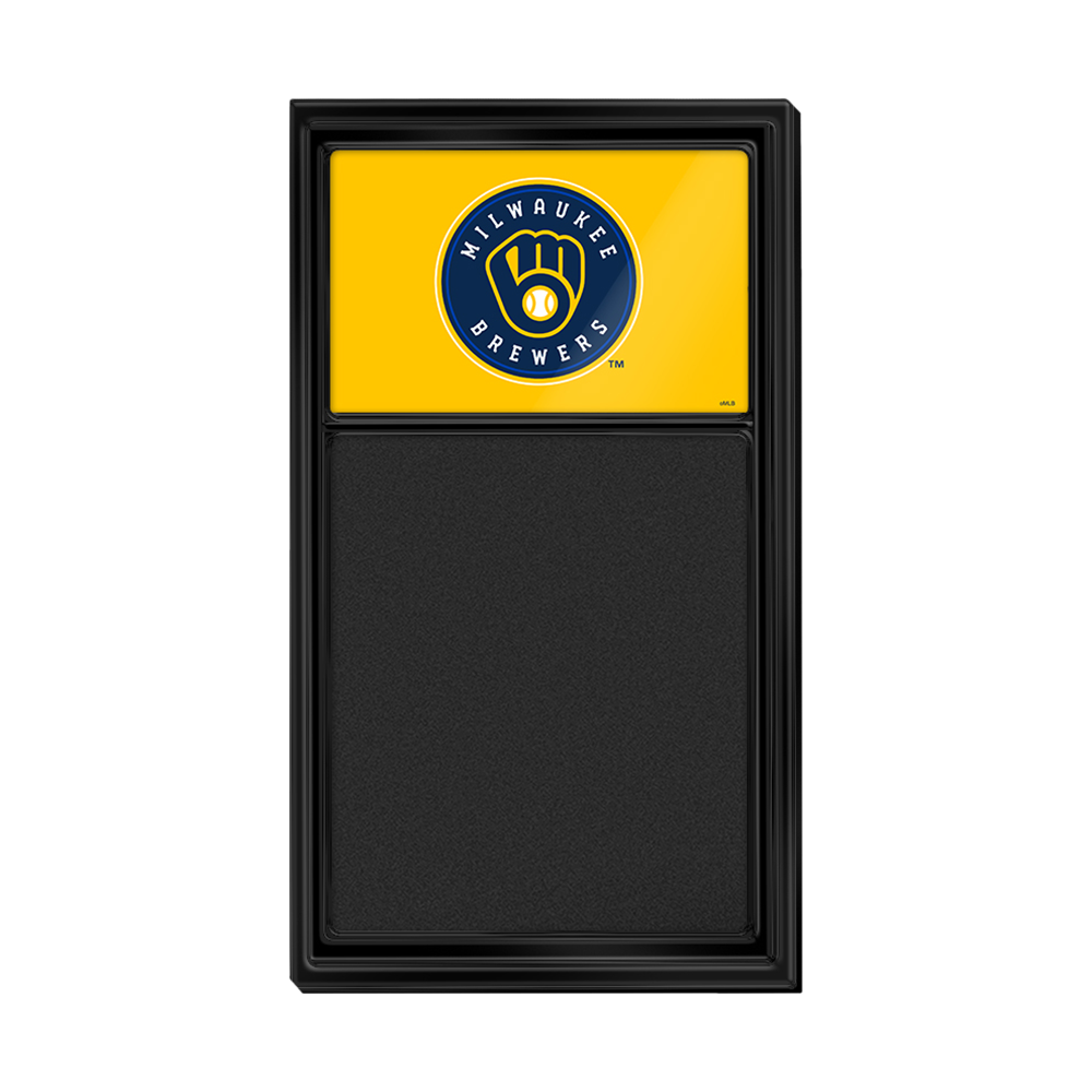 Milwaukee Brewers Chalk Note Board  