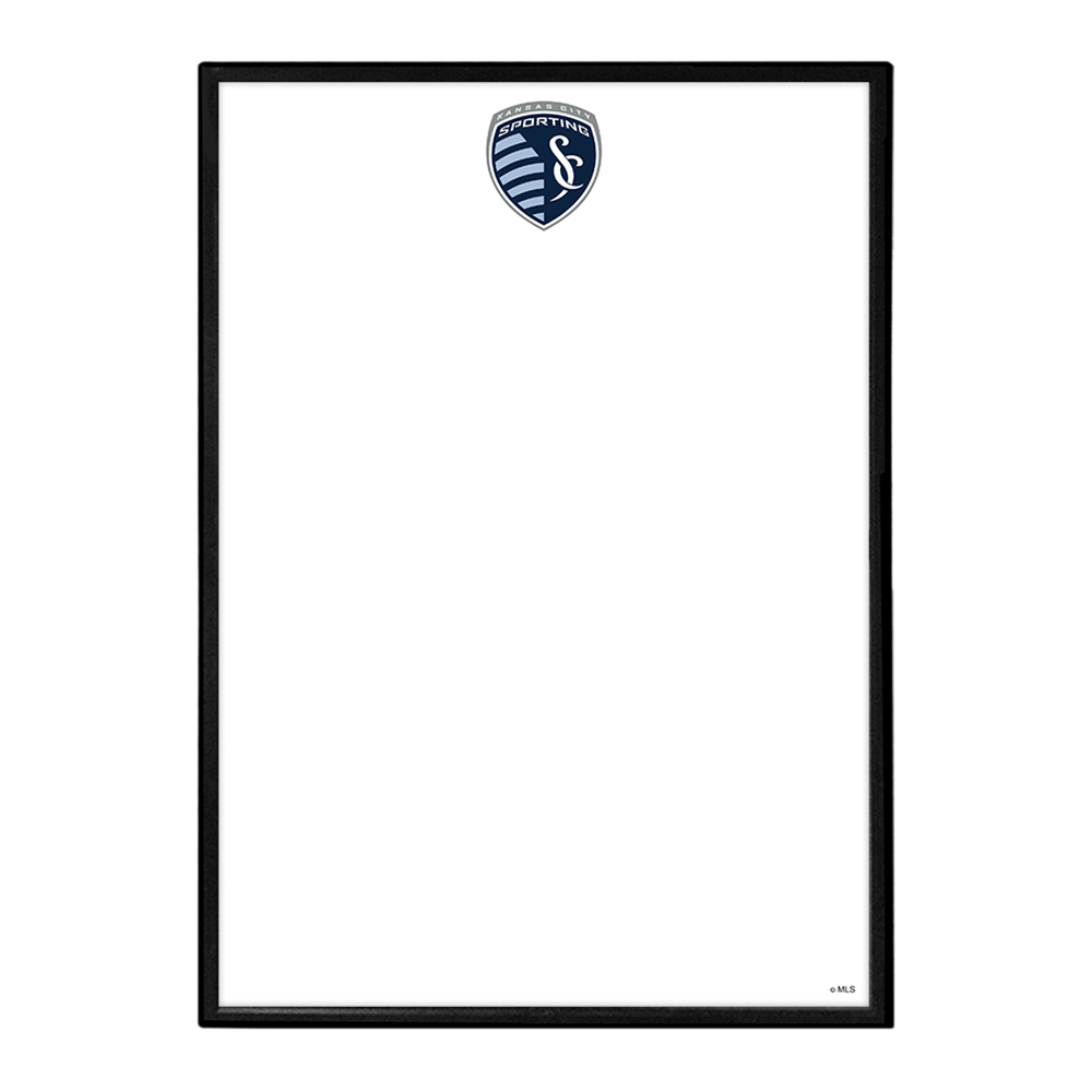 Sporting Kansas City: Framed Dry Erase Wall Sign  