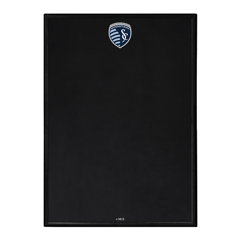 Sporting Kansas City: Framed Chalkboard Wall Sign  