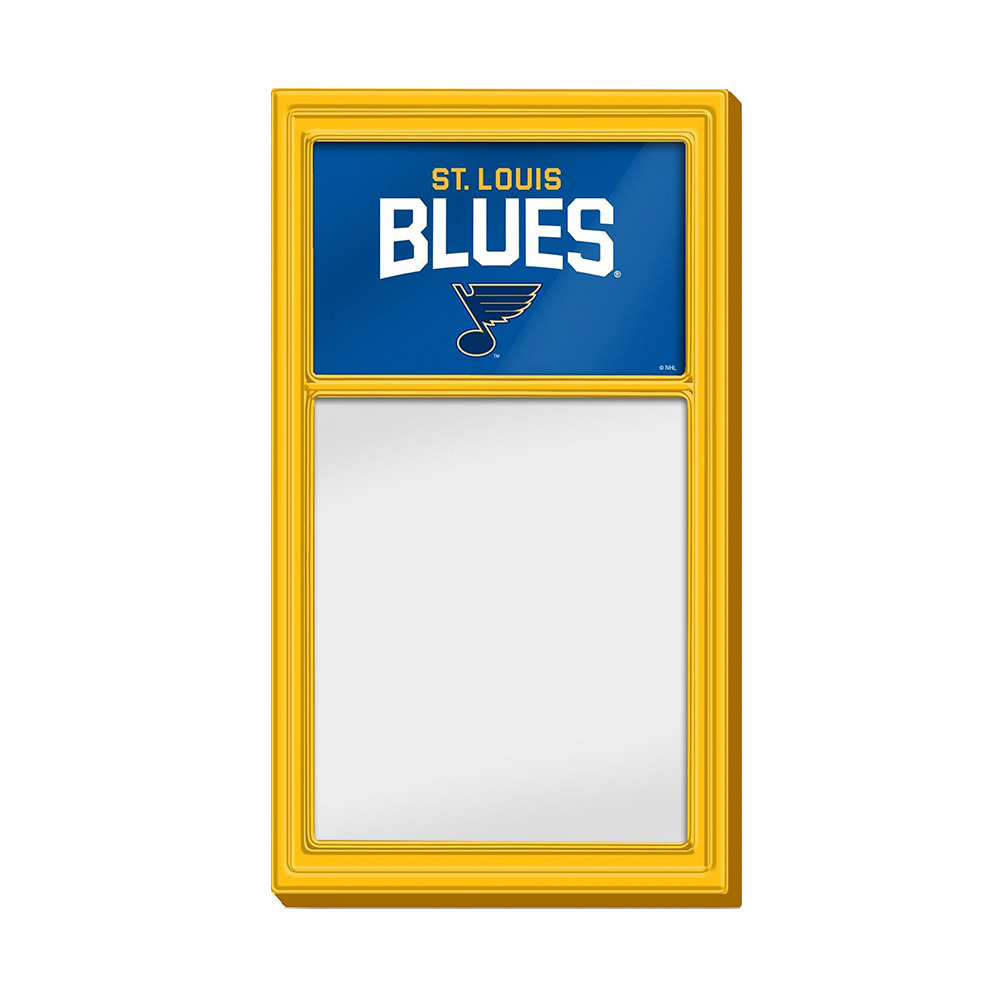 St. Louis Blues Dry Erase Noteboard