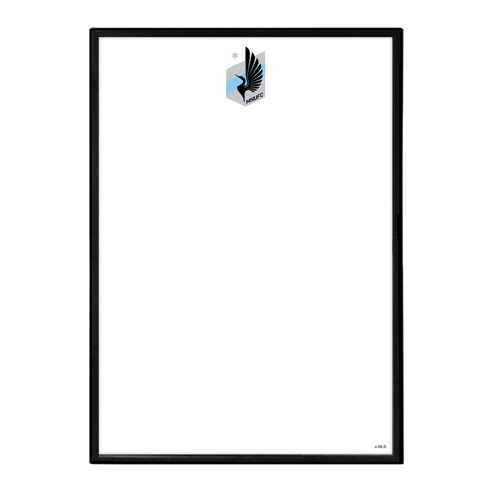 Minnesota United FC: Framed Dry Erase Wall Sign