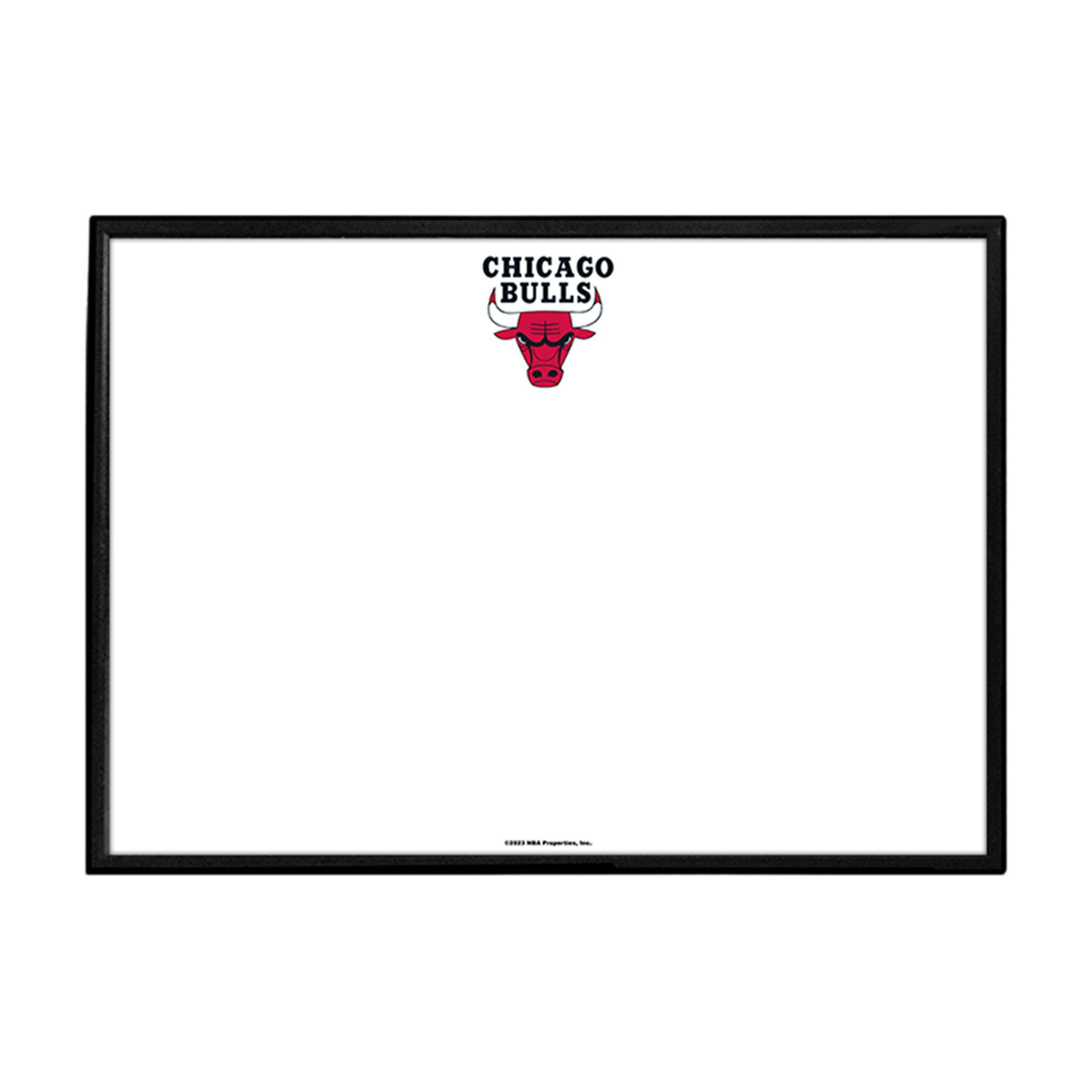 Chicago Bulls: Framed Dry Erase Wall Sign