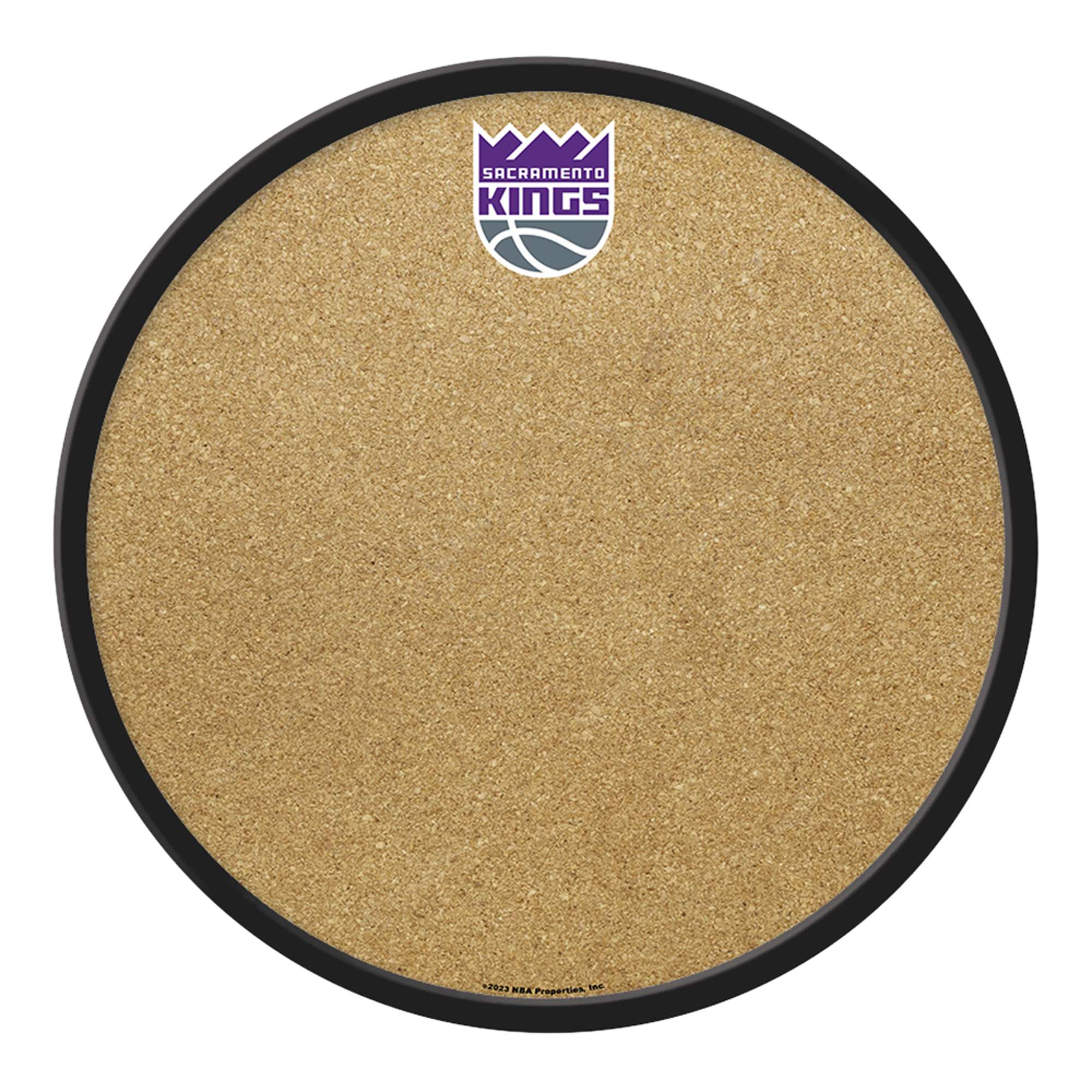 Sacramento Kings: Modern Disc Cork Board