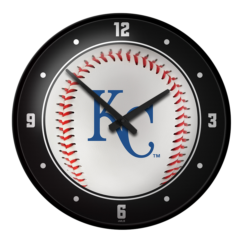Kansas City Royals Baseball - Modern Disc Wall Clock  