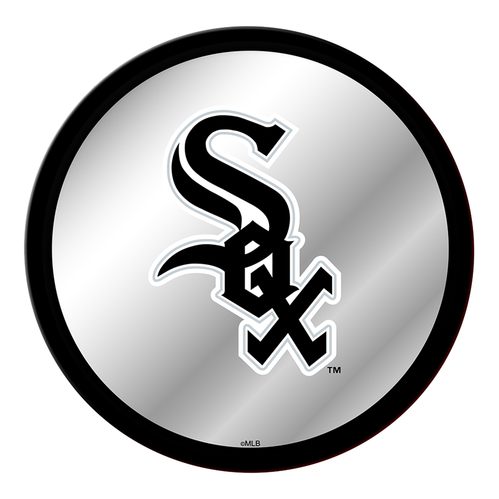 Chicago White Sox Modern Disc Mirrored Wall Sign  