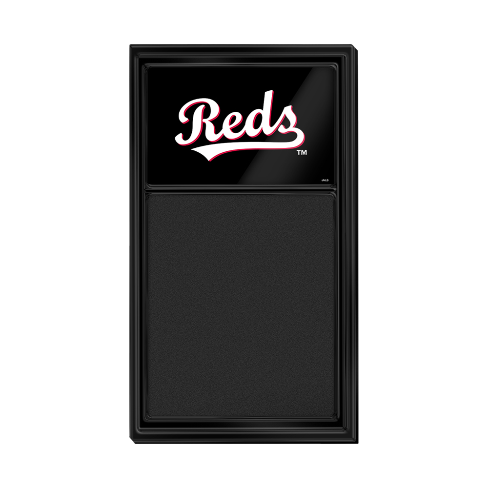 Cincinnati Reds Chalk Note Board  