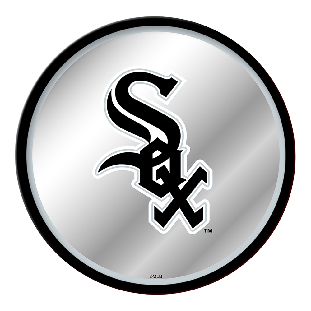 Chicago White Sox Modern Disc Mirrored Wall Sign  