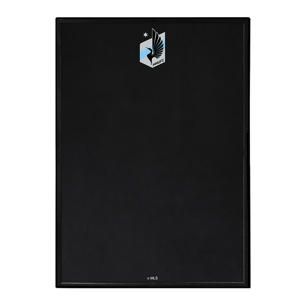 Minnesota United FC: Framed Chalkboard Wall Sign