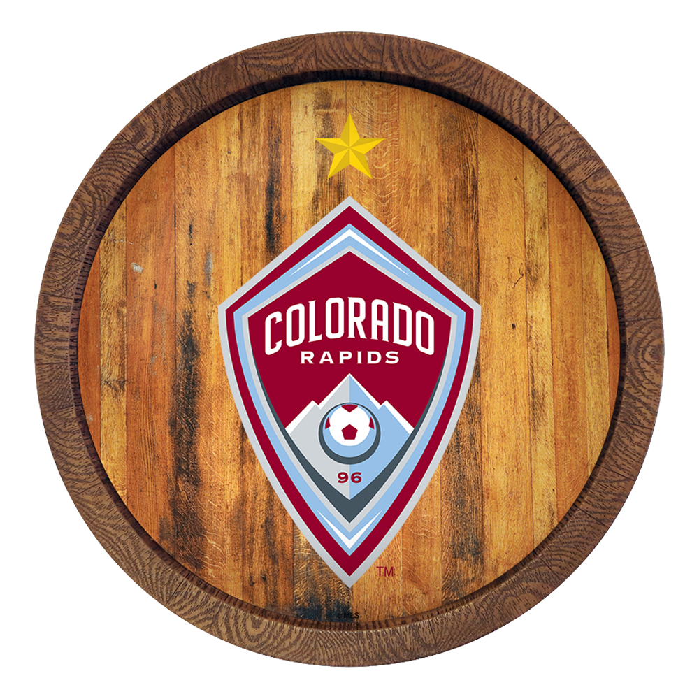 Colorado Rapids: "Faux" Barrel Top Sign  