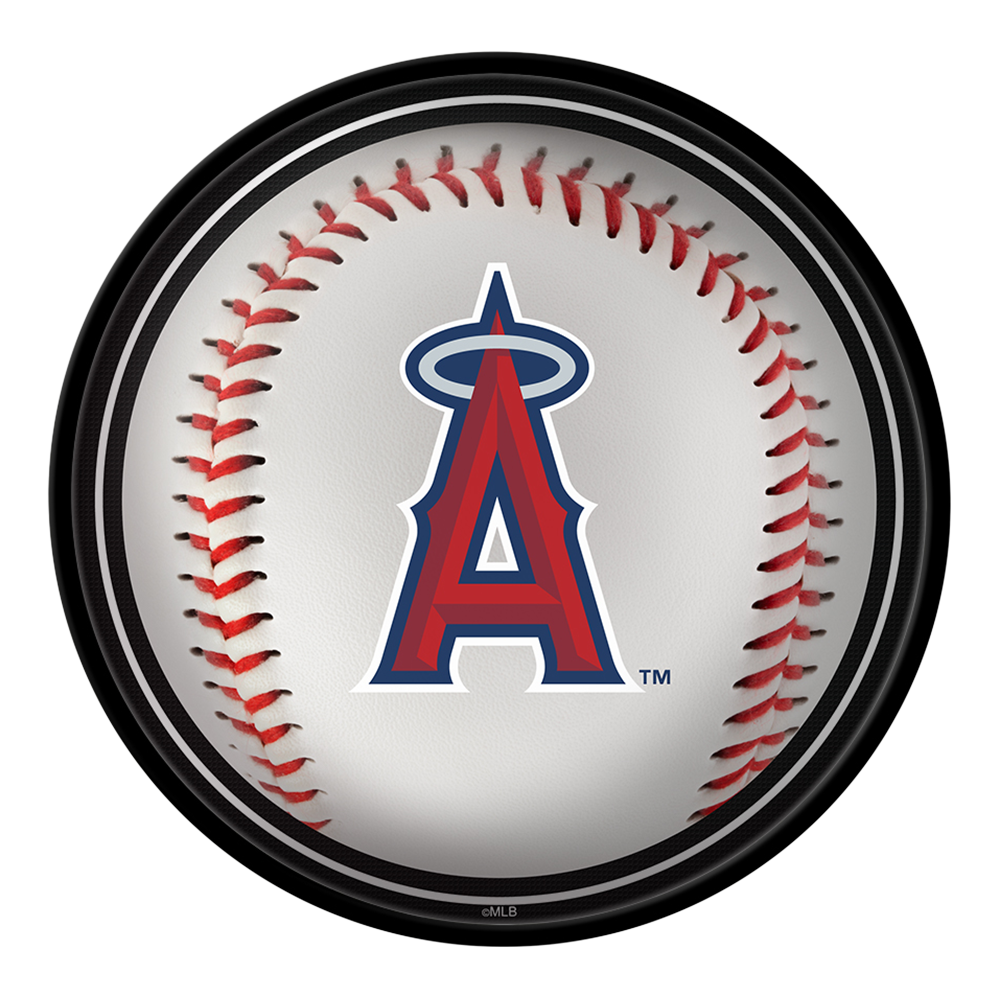 Los Angeles Angels Baseball - Modern Disc Wall Sign  