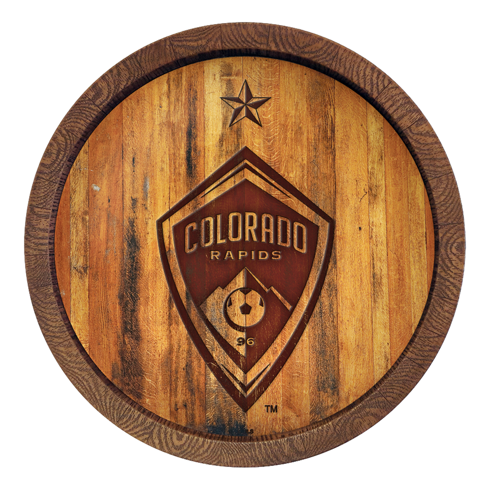 Colorado Rapids: Branded "Faux" Barrel Top Sign  