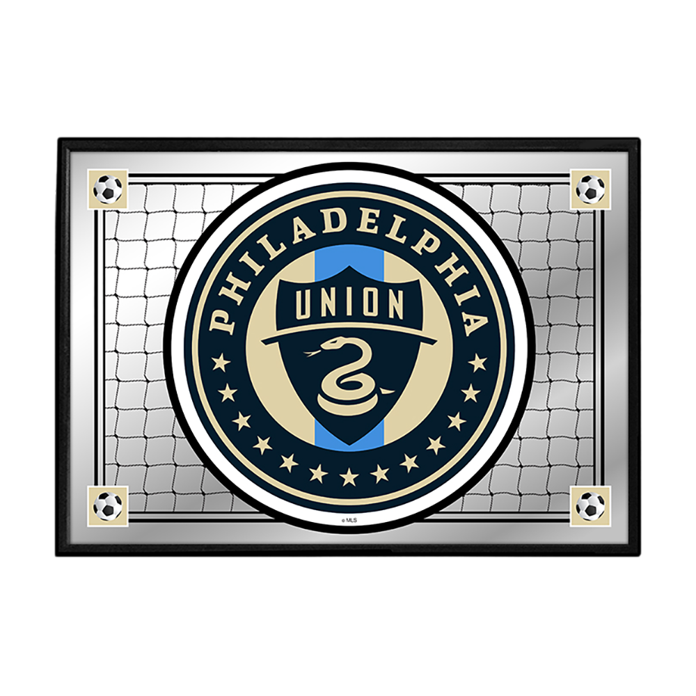 Philadelphia Union: Team Spirit - Framed Mirrored Wall Sign