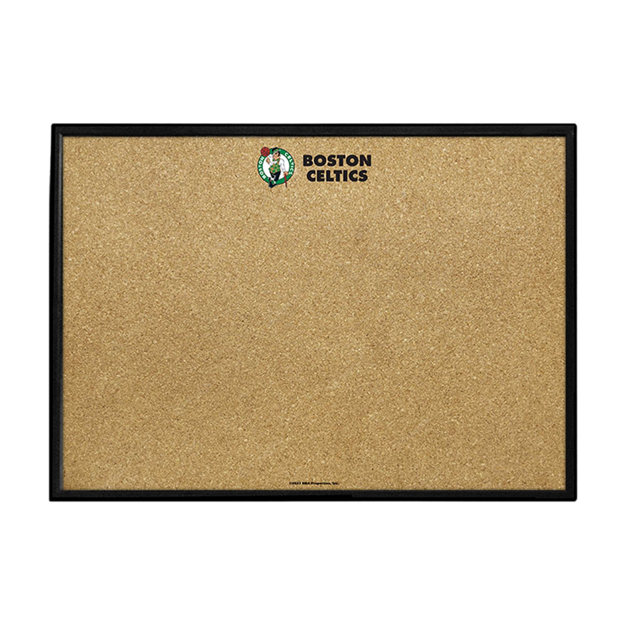 Boston Celtics: Framed Corkboard