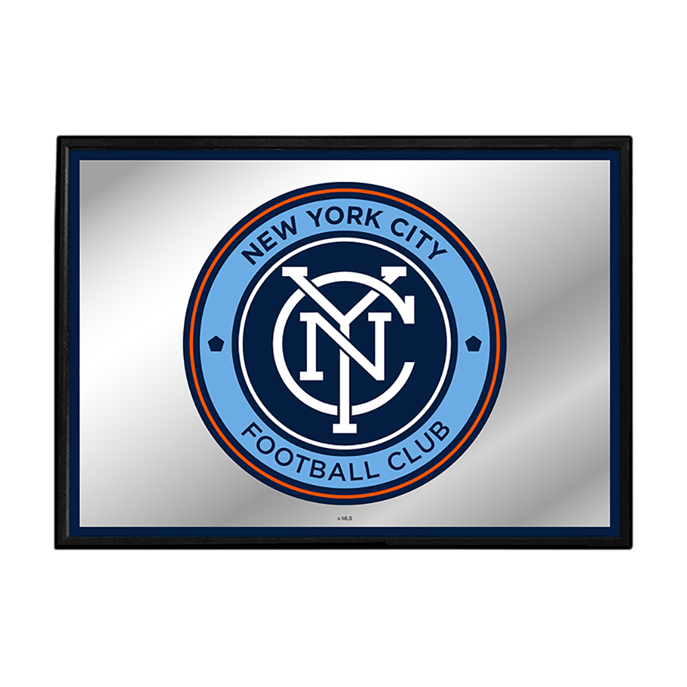 New York City FC: Framed Mirrored Wall Sign