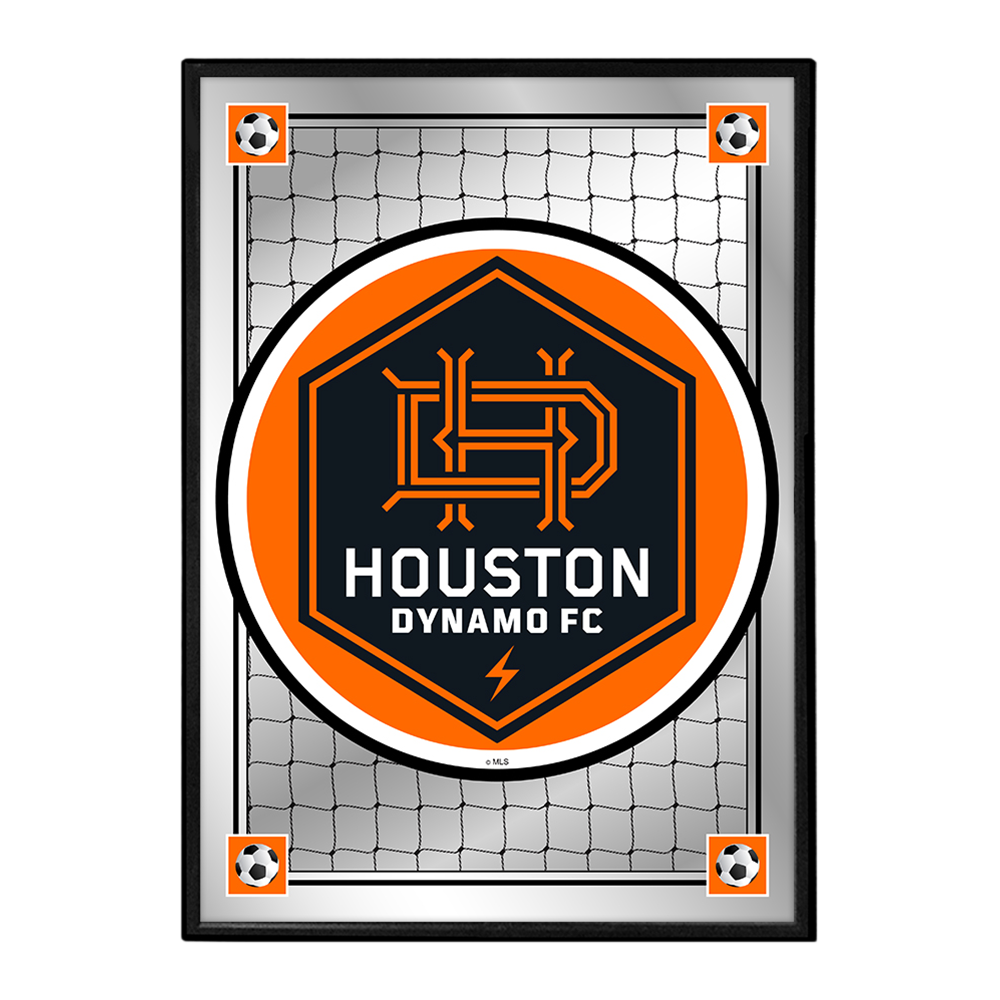 Houston Dynamo: Team Spirit - Framed Mirrored Wall Sign  
