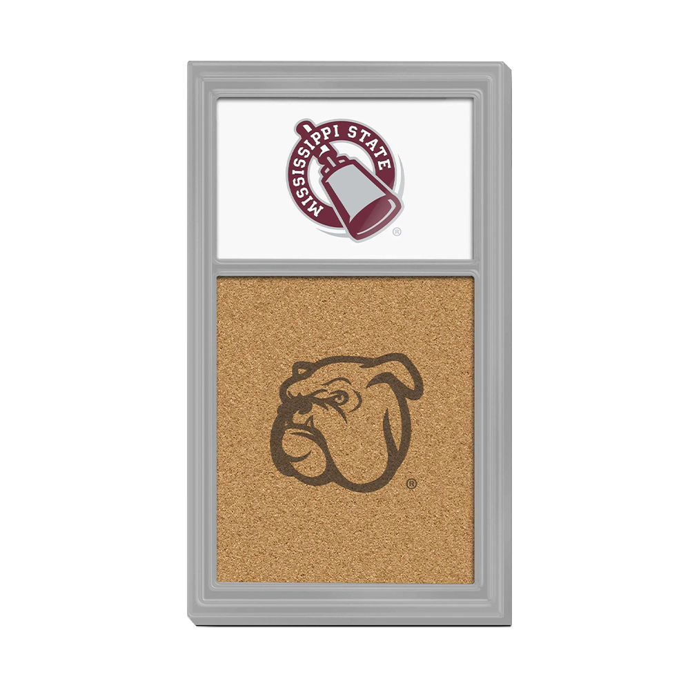 Mississippi State Bulldogs Bell - Cork Note Board  