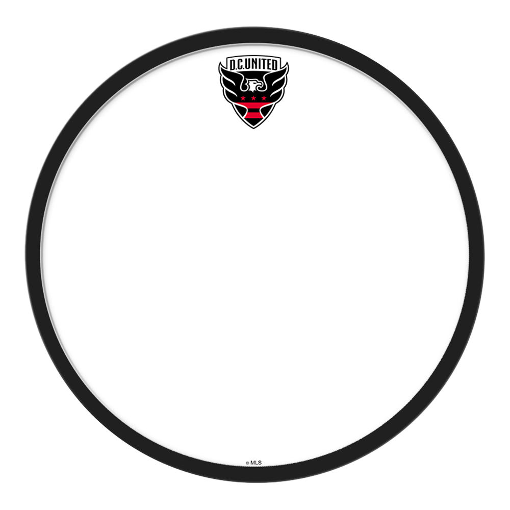 D.C. United: Modern Disc Dry Erase Wall Sign  