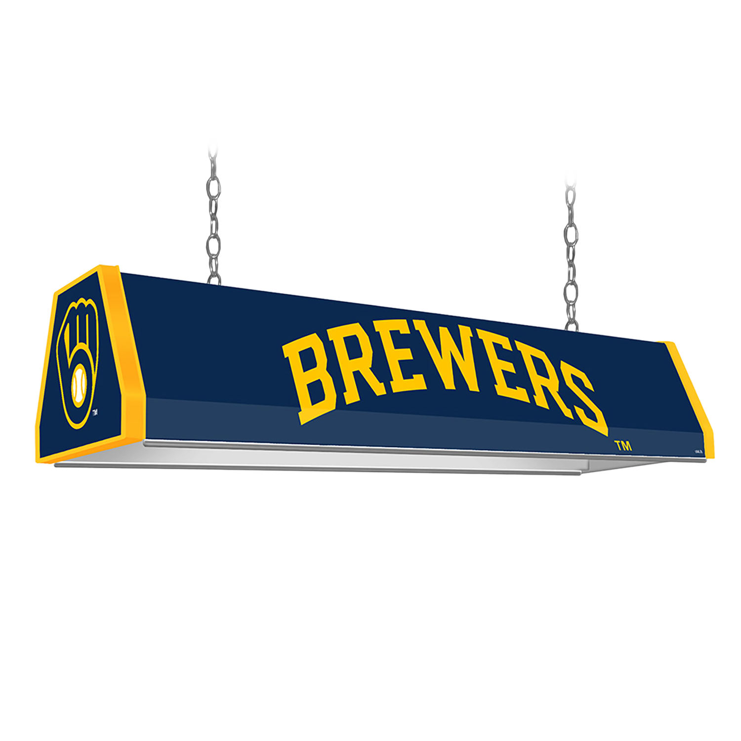Milwaukee Brewers Standard Pool Table Light  