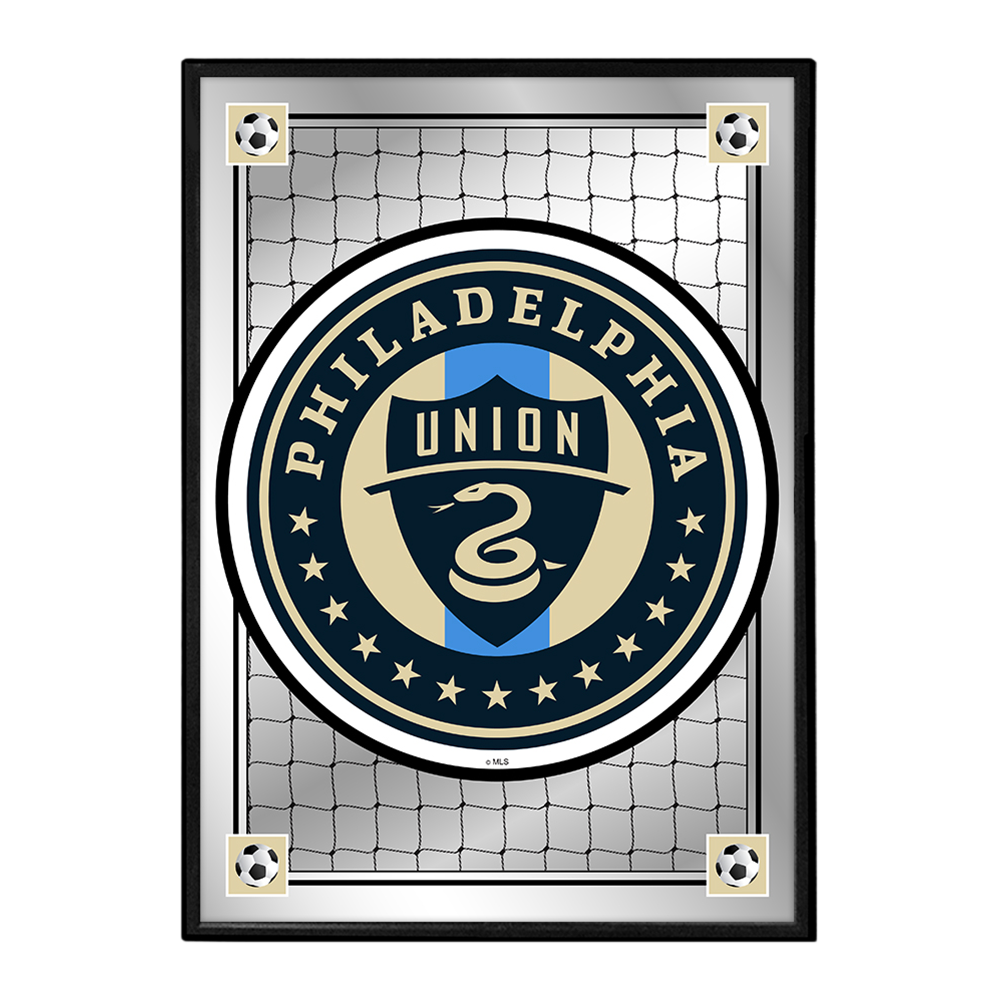 Philadelphia Union: Team Spirit - Framed Mirrored Wall Sign  